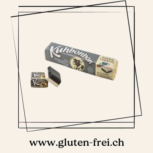 Caramelle morbide Kuhbonbon con crema e liquirizia